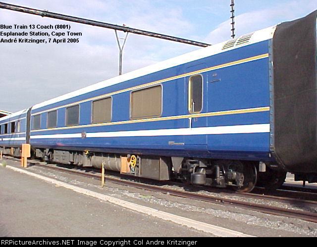 SAR Blue Train Luxury Carriage, Side B